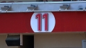 Larkin's No. 11 gets retired