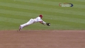 Olmedo's amazing diving stop