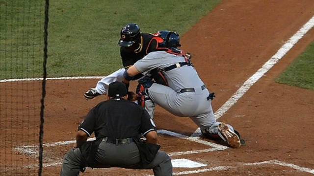 Matheny wants to ban home-plate collisions