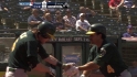 Crisp's solo homer