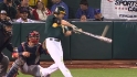 A's nine-run seventh