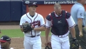 Medlen goes the distance