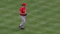 Haren turns a double play