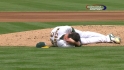 McCarthy hit in head