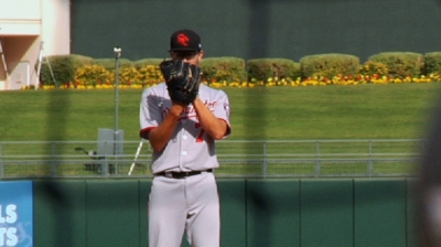 Making strides, Purke named AFL Pitcher of Week