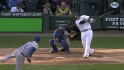 Flowers' two-run shot