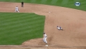 Cedeno's lunging grab