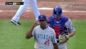Marmol closes door