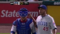 Marmol shuts the door
