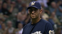 Brewers top Braves, complete climb to .500
