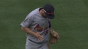 Descalso's diving stop