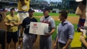 Chipper's gift from Brewers