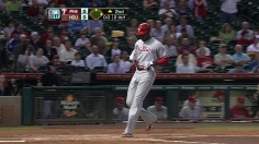 Phillies' win streak ends after wild eighth inning