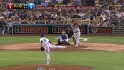 Beckett escapes bases-loaded jam