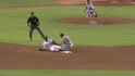 Molina throws out Gordon