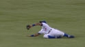 Davis' sliding catch