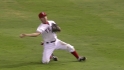 Kinsler's nice diving stop