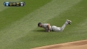 Peralta's diving catch