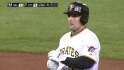 McKenry doubles to center