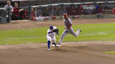 Barney named Cubs' top defensive player