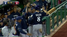 Brewers close Wild Card gap with rally vs. Nats