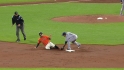 Grandal's strong throw