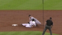 McKenry's strong throw