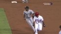 Ramirez throws out Callaspo