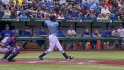 Upton's solo homer