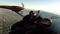 Navy Seals drop into the stadium