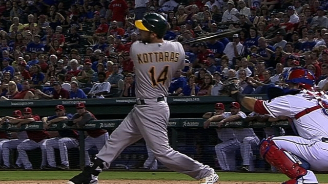 A's, Kottaras avoid arbitration with one-year deal