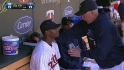 Deduno exits with eye irritation