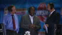 Tiant joins the booth