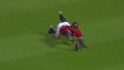 Heyward's excellent catch