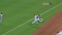 Ruf's over-the-shoulder catch