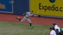 Ichiro's amazing running grab