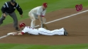 Utley's running catch