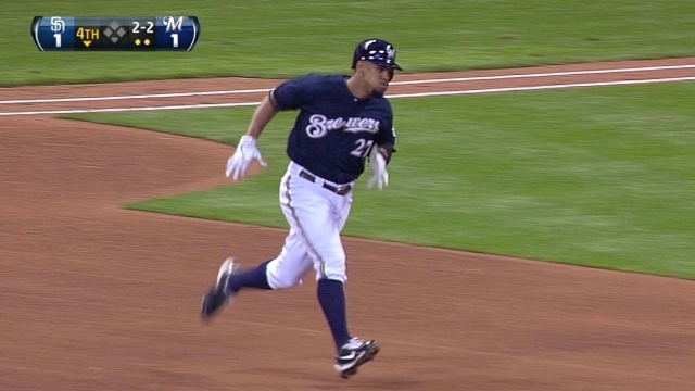 Brewers, Gomez avoid arbitration with one-year deal