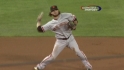Crawford's acrobatic play