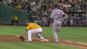 Drew turns a double play