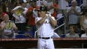 Greenberg on first MLB at bat