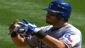 Rangers' five-run third