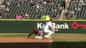 Montero throws out Trout