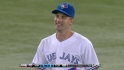 Vizquel's over-the-shoulder grab
