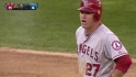 Trout's 27th double
