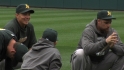 A's preview ALDS on workout day