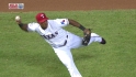 Beltre's barehanded play