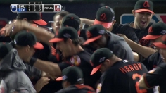 ALDS-bound O's earn long-awaited bash in Texas