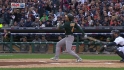 Crisp's leadoff homer