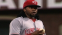 Baker on Cueto's back spasms
